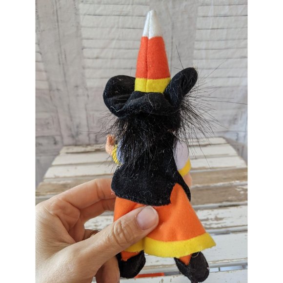 Annalee candy corn witch as is Halloween figurine - Picture 8 of 10
